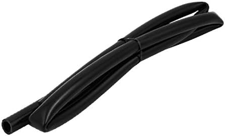 X-Dree 10mm x 14mm rezistent la căldură, tubul de cauciuc, tubul de cauciuc tubul negru 1m lungime (tubo în Gomma siliconica