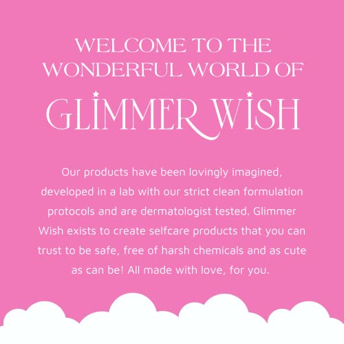Balsam de sirenă Premium de la Glimmer Wish, parfum Tropical Beach, testat dermatolog, fără sulfat și sulfit, fără Gluten și
