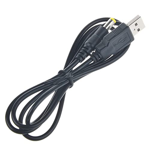 DKKPIA cablu de încărcare USB la DC încărcător PC Cablu de alimentare pentru Turtle Beach Earforce x41 PX5 XP500 MW3 căști