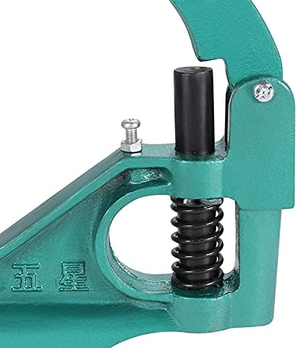Jaketen Heavy Duty Hand Press Grommet Machine 3 Dietă cu 900 Grommets Eyelet Tool Tool Punch Kit