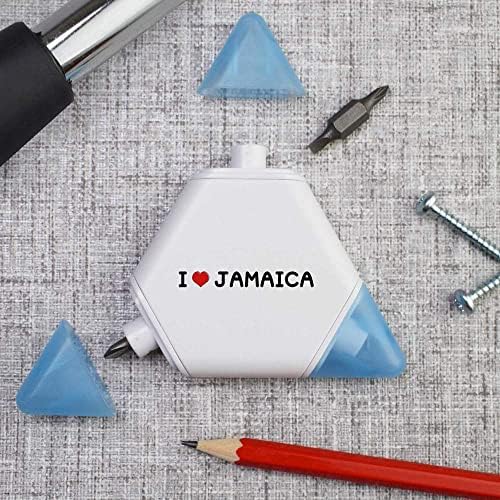 Azeeda 'I Love Jamaica' compact DIY Multi Tool
