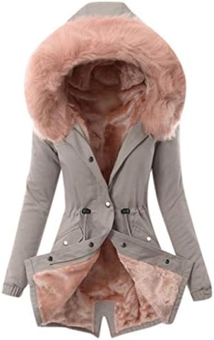 Jacheta casual casual cu mânecă lungă pentru femei și iarna outwear comfy strat de culoare solidă de culoare caldă