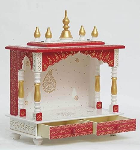 Jodhpur Handicrafts Mdf Wood Home Temple Jord702Wr