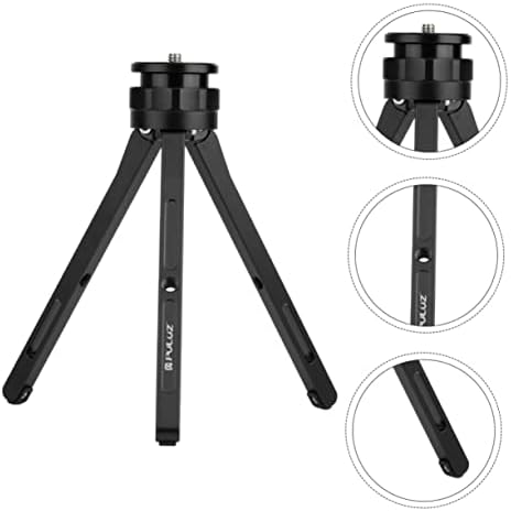 Solusre cu șurub Fotografie pliere/cameră accesorii de top negru mini portabile pentru suport metal metal din aliaj video aliaj