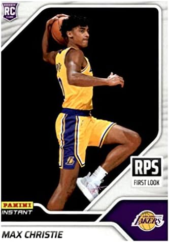 Max Christie RC 2022-23 Panini Instant RPS 1st Look Rookie /119931 Lakers NBA