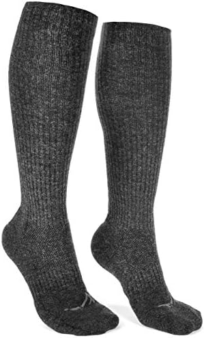 Ciorapi de sprijin șosete de compresie din lână Merino Premium până la genunchi pentru bărbați și femei