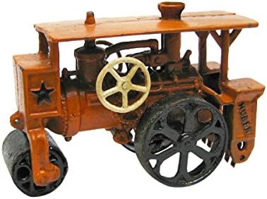 Design Toscano Steam Roller Replica Tractor Farm Farm Farm