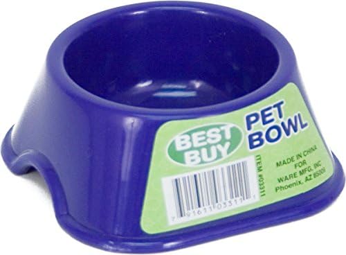 Ware Manufacturing Best Buy Plastic PET Bowl pentru animale de companie mici-mici