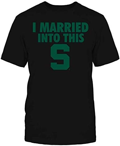 Fanprint Michigan State Spartans Hoodie - M -am căsătorit în asta