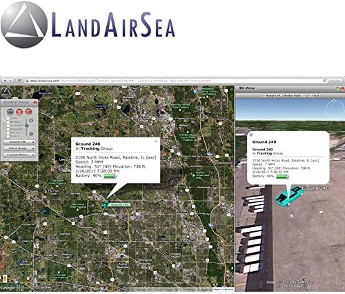 Uimitorul calitate Landairsea Silvercloud Sync Sync Time Fleet Fleet Sistem de urmărire GPS - abonament necesar