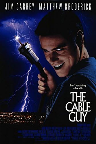 The Cable Guy - 27x40 D/S Poster Film Original One Foaie 1996 Jim Carrey
