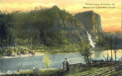 Columbia River, Oregon Card poștal