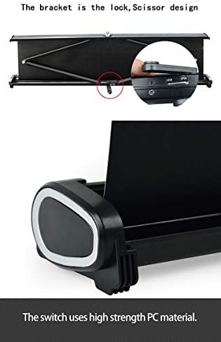 LHLLHL 50 Inch 16: 9 Proiector portabil Ecranul Ecranului Standing Fold-Out Roll-Up Manual de trepied, Mobile Film Ecran Home