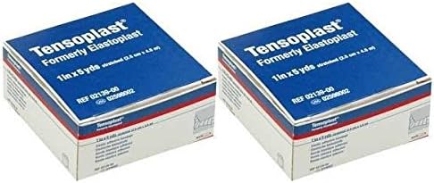 Tensoplast Tan 1 Bandaj adeziv elastic - pachet de 2 rulouri