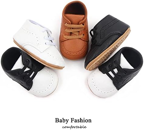 Lzsyc pentru băieți pentru băieți adidași Lace Up Crib Pantofi casual pentru nou -născuți Pantofi Walkers Pantofi