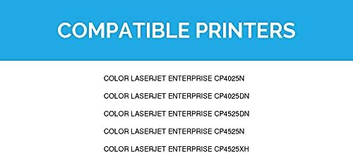 Înlocuirea cartușului de toner reconstruit LD pentru HP 648A CE263A funcționează cu color Laserjet Enterprise: CP4025DN, CP4025N,
