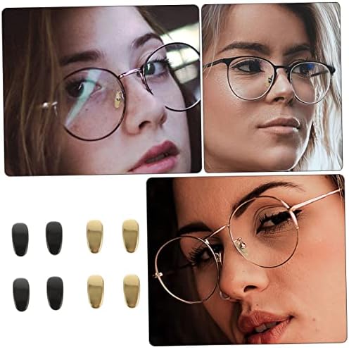 Healeved 16 buc ochelari nas tampoane Ochelari din Plastic ochelari metalici nuante Ochelari Silicon nas tampoane pentru ochelari