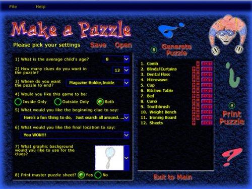 Riddle Me Scavenger și Treasure Hunt Clue Software pentru Mac [Descarca]