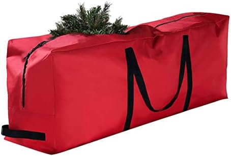 Cokino în aer liber pom de Crăciun sac de depozitare cu mânere durabile armat & amp; Dublu fermoar artificiale dezasamblate