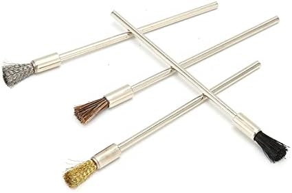 Set de perii de sârmă, Accesorii pentru perii de roată din oțel conservant durabil Portabil pentru bijuterii