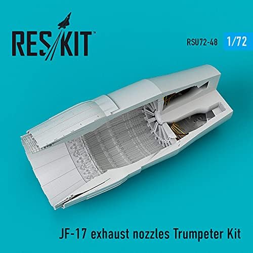 Reskit RSU72-0048-1/72 JF-17 Kit de trompetă cu duză de evacuare pentru modelul din Plastic