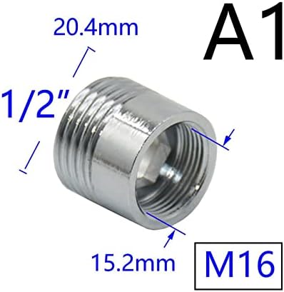 M16 M18 M24 M28 Conector de fir feminin de sex masculin Adaptor de robinet de apă pentru araca pentru baie pentru baie de bucătărie