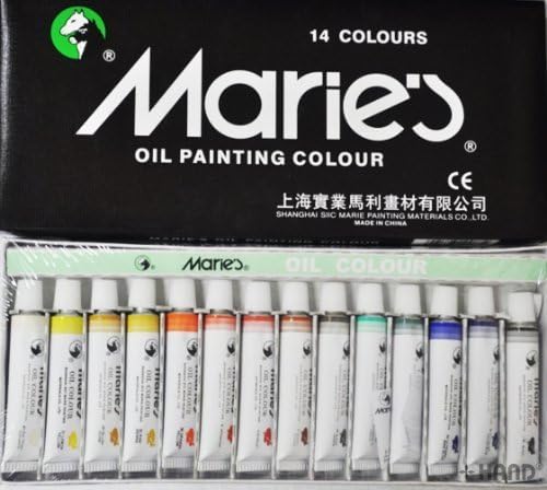 Seturile de culori fine de ulei ale lui Marie - set de