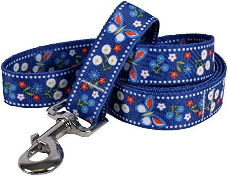 Galben câine Design Standard plumb, festiv fluture albastru, 1x 60