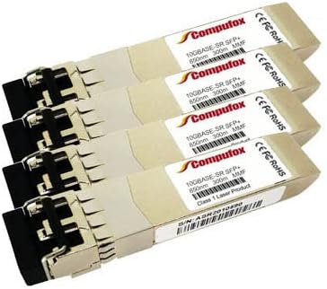 Compufox SFP-10G-SR Transceiver compatibil pentru Cisco Meraki MS-390-24. 4 pachet.