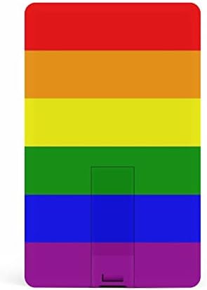 Card de pavilion LGBT PRIDE USB 2.0 Drive Flash 32G/64G tipărit amuzant