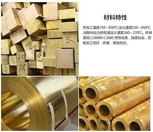 Xunkuaenxuan metal folie de cupru din aramă placă de cupru din metal Materiale industriale de răcire brută H62 Cu 100mmx300mm,