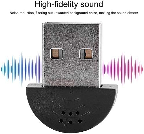 EBTOOLS microfon USB, 360 de grade omnidirecțional Mini Studio microfon de vorbire, sunet Plug and Play, înregistrare audio