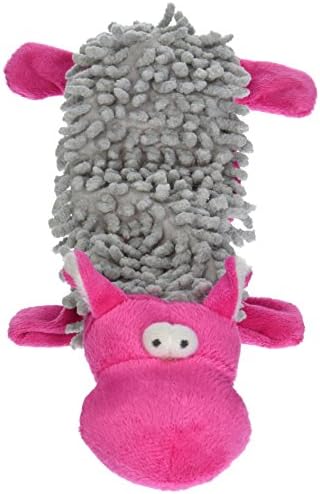 Produse uimitoare pentru animale de companie Shaggy Lite Pet Squeak Toy, hipopotam