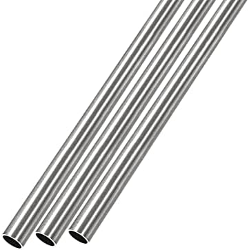 Metallixity 304 tub din oțel inoxidabil 3pcs, tub drept - pentru mobilier pentru casă, utilaje