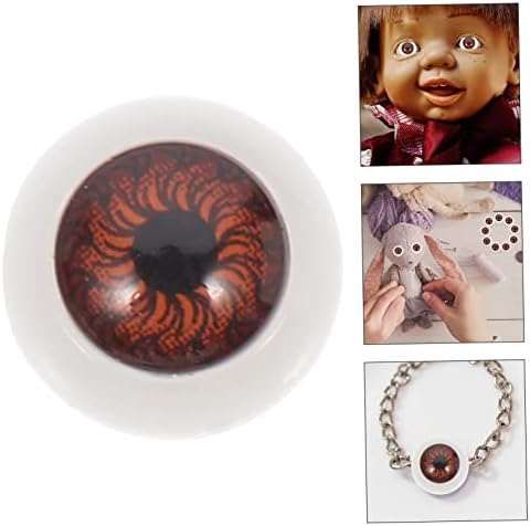 Didiseaon 50pcs ochi patch-uri bijuterii accesorii ochi farmece ochi marionetă croșetare Accesorii umplute animale ochi globi