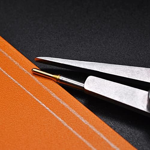 Wing Divider piele margine Scratch Marking Compass, înlocuibil Pen reumplere sau Scribe Awl, instrumente pentru piele de lucru