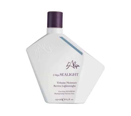 Șampon L'Alga Sea Light cu Lalganord5 pentru a curăța scalpul și lungimea părului - sticlă de 1000 ml