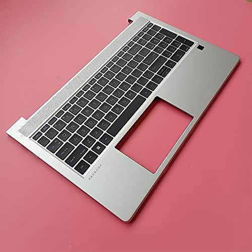 LTPRPTS înlocuire Laptop sus caz Palmrest Backlit tastatură asamblare parte pentru HP ProBook 450 G8 455 G8 M21742-001 argint