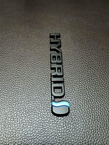 1x emblemă hibridă 3D Insigna metalică autocolant de decalare pentru mașini universale