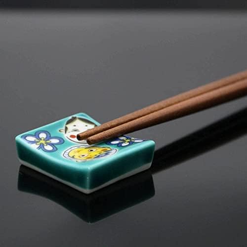 Japan Kutani Chopsticks Hyottoko Okame HC-06 pentru Chopsticks Forks Spons Cuțite Perii de vopsea || Tacâmuri pentru sushi,