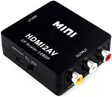 HDMI HD către RCA AV Composite Mini Adapter Converter
