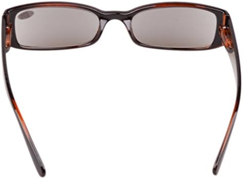 Eyekepper 5 perechi lectură ochelari de soare pentru femei lectură sub soare + 2.50 colorate cititor Ochelari de vedere