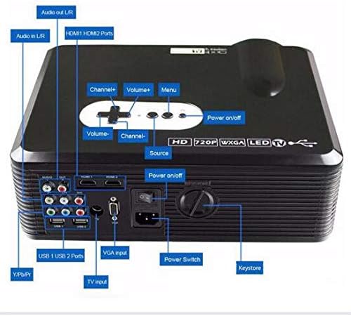 Lovepet multifunction Home Projector Micro Portabil Suport 1080p TV TV Show Karaoke Video Game Cinema Proiector