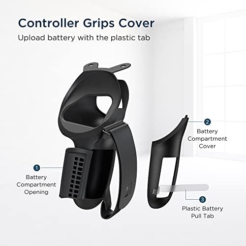 Kiwi Design Comfort Battery Head curea și 3 în 1 set de accesorii VR