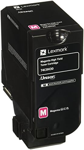 Lexmark cu randament ridicat de toner negru, randament 20000