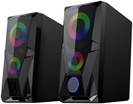 SEASD computer Speaker computer Speaker 7 culori LED efect sunet luminos RGB Desktop Computer Audio