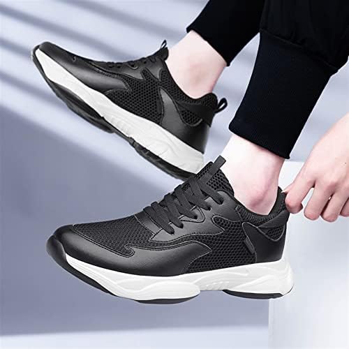 Pantofi de alergare Aknhd pentru bărbați Lift Summer Sports Sports Bărbați înălțime Elevare Creșteți pantofi Insole Man zilnic