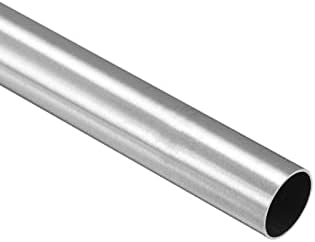 UXCELL 304 Tub rotund din oțel inoxidabil 13mm OD 0,5 mm grosime de perete 300mm lungime 2 buc