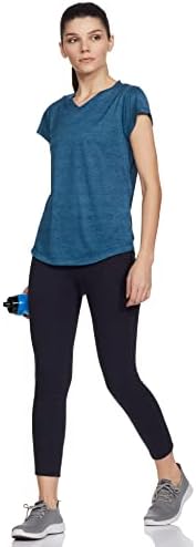 Stylore femei V-Neck T-Shirt Quick-Dry Yoga Top antrenament sport