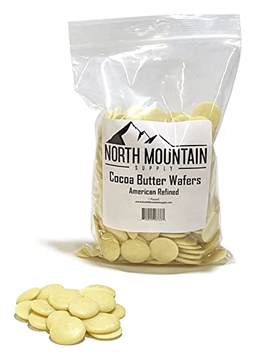 North Mountain Supply Napolitane cu unt de cacao-excelent pentru produse de îngrijire personală-pungă de 1 lb